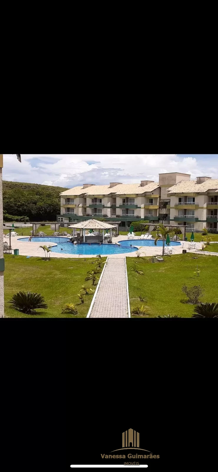 Flat mobiliado no Condomínio Village das Águas